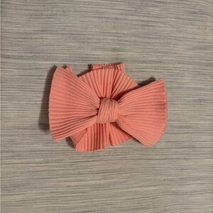 Posh Peanut Bow Headwrap Peach